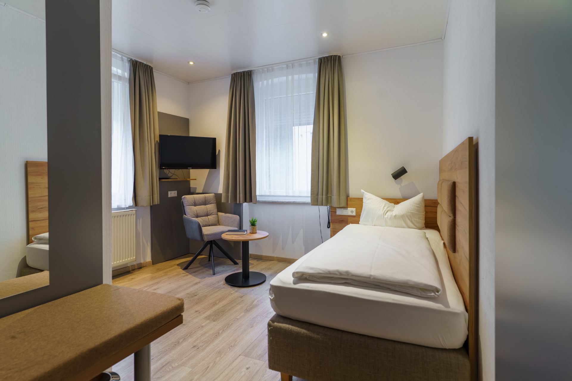 Hotel Pfeffermühle Komfort Einzelzimmer Bad